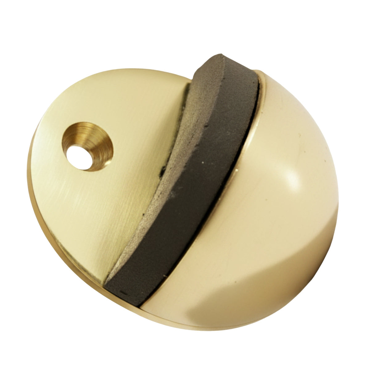 Marketplace JPG companion for Oval Door Stop Brass Floor-Mounted Rubber Door Stop to Protect Walls