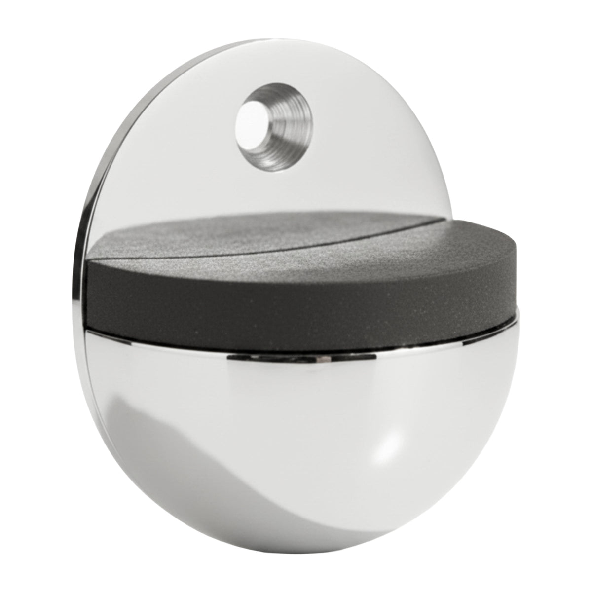 Marketplace JPG companion for Oval Door Stop Polished Chrome Floor-Mounted Rubber Door Stop to Protect Walls