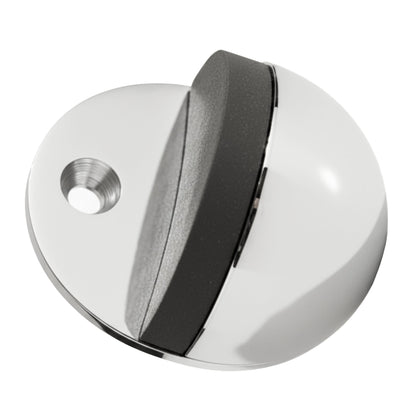 Marketplace JPG companion for Oval Door Stop Polished Chrome Floor-Mounted Rubber Door Stop to Protect Walls