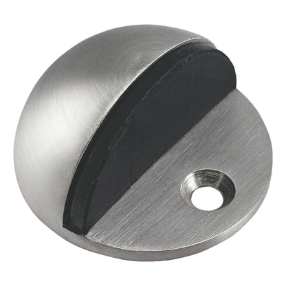 Marketplace JPG companion for Oval Door Stop Satin Nickel Floor-Mounted Rubber Door Stop to Protect Walls