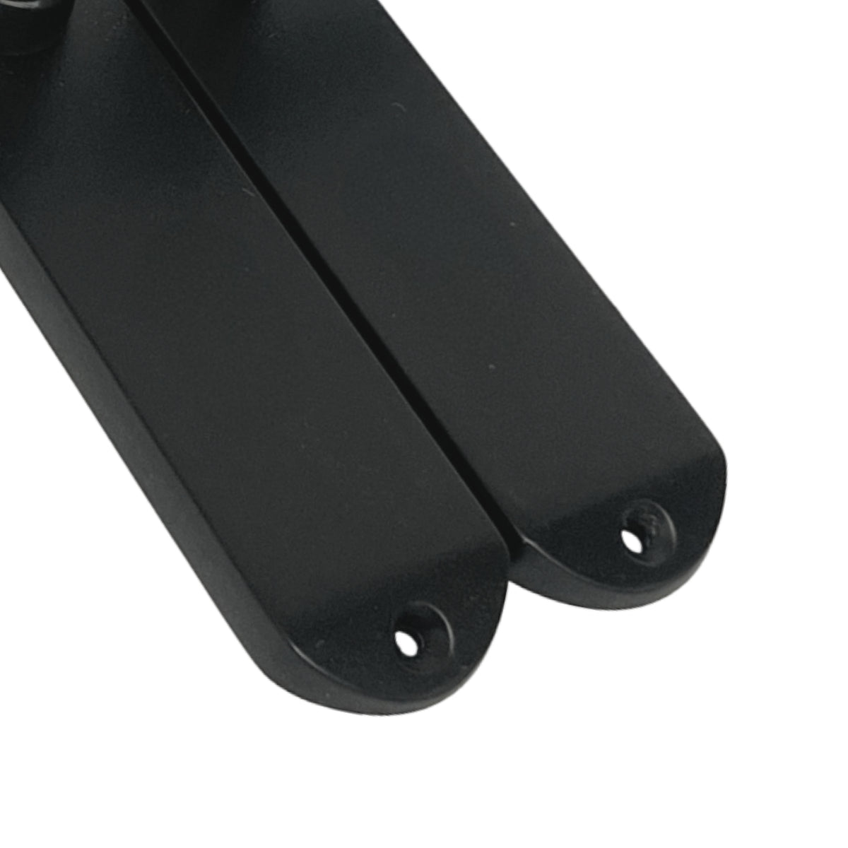 Marketplace JPG companion for Multipack Cadenza Door Handles on Backplate Matt Black Scroll Latch Handle 1/2/4/6 Pairs - 178mm X 38mm