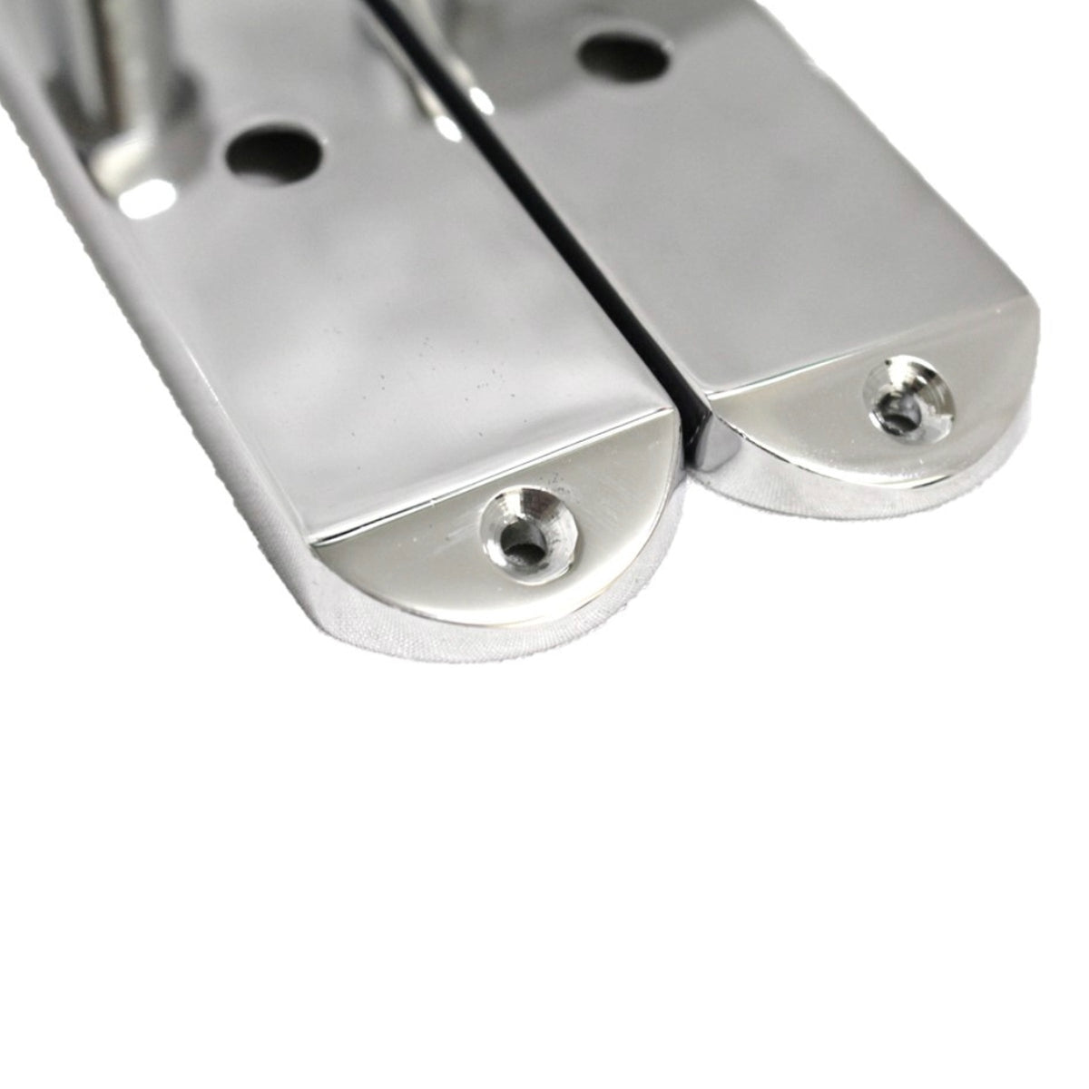 Marketplace JPG companion for Cadenza Door Handles on Backplate Chrome Scroll Bathroom Lock Handle - 178mm X 38mm