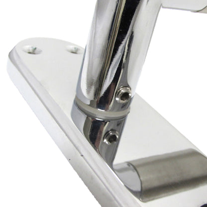 Marketplace JPG companion for Door Handles Mitred Straight Lever Bath Lock Pack Duo - Chrome Satin 180mm X 40mm