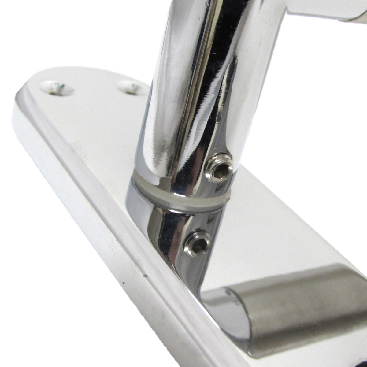 Marketplace JPG companion for Door Handles Mitred Straight Lever Bath Lock Duo - Chrome Satin 180mm X 40mm