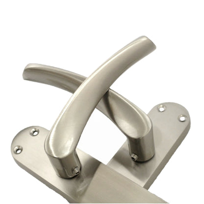 Marketplace JPG companion for Monja Astrid Door Handles Arched Lever Satin Latch Hinges Pack