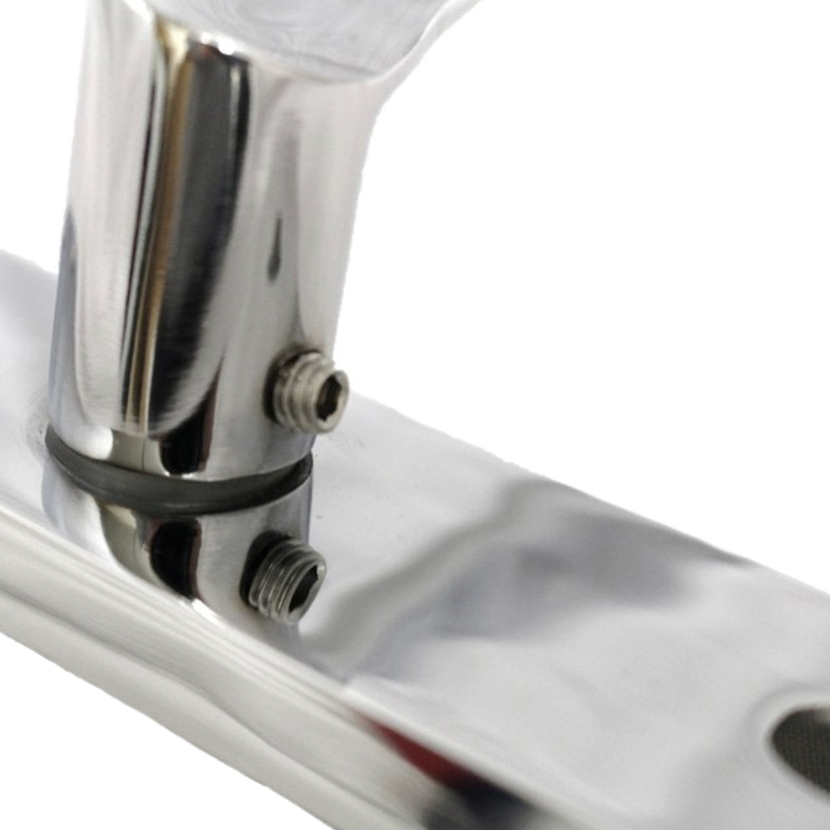 Marketplace JPG companion for Monja Astrid Door Handles Arched Lever Polished Chrome Key Lock