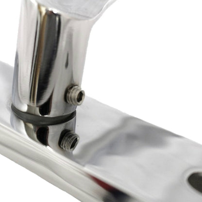 Marketplace JPG companion for Monja Astrid Door Handles Arched Lever Polished Chrome Key Lock
