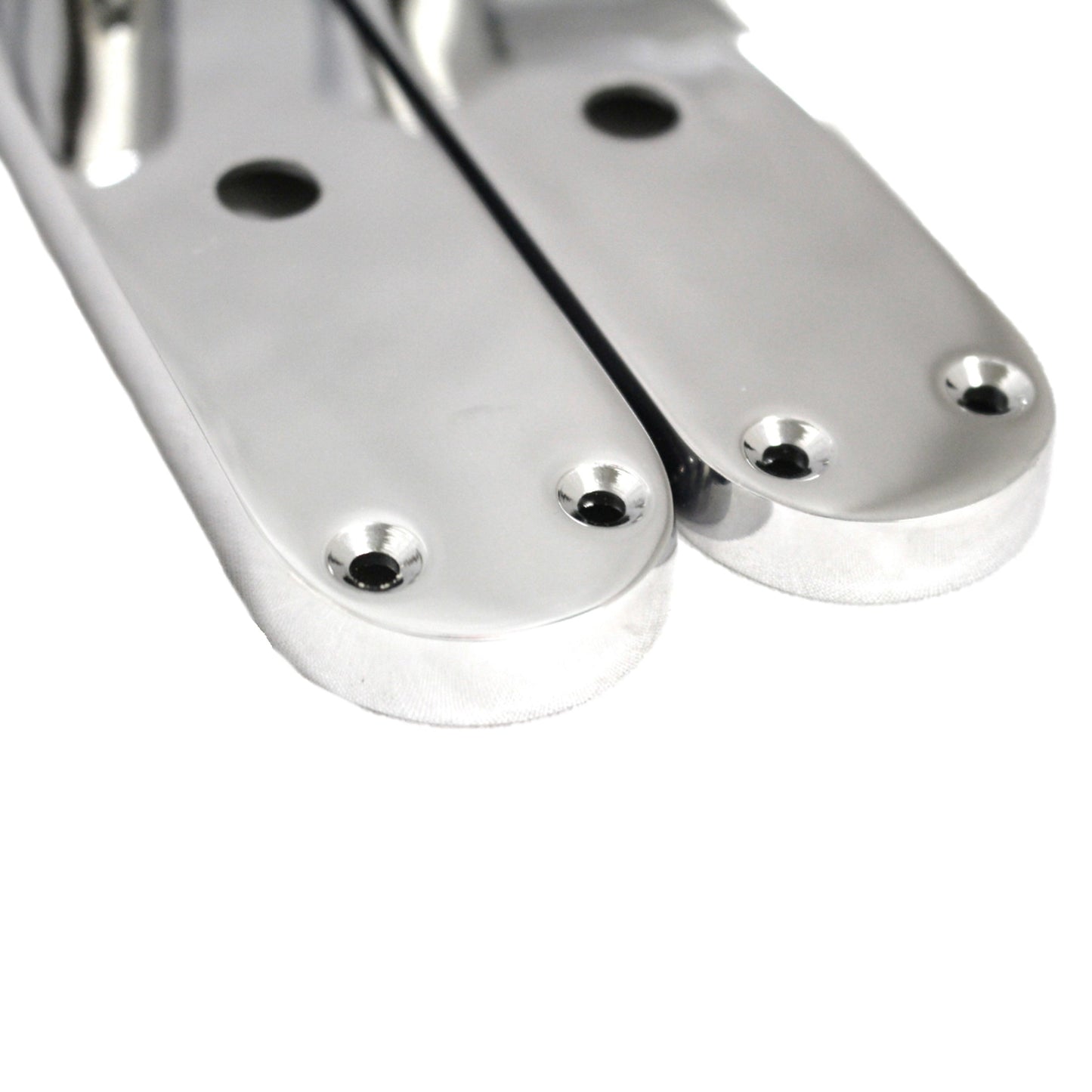 Marketplace JPG companion for Monja Astrid Door Handles Arched Lever Polished Chrome Bathroom Lock