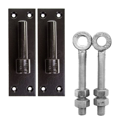Marketplace JPG companion for Black Gate Hinge Bracket & Adjustable Eye Bolt Pair 12mm / 16mm / 19mm