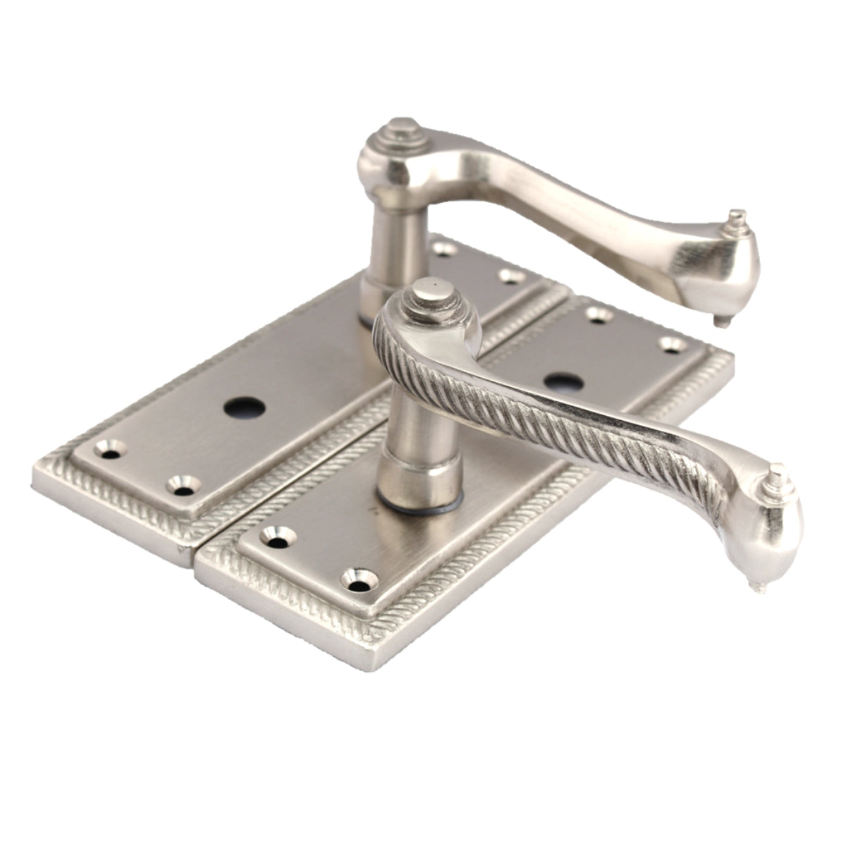 Marketplace JPG companion for Georgian Satin Bathroom Door Handles with Lock