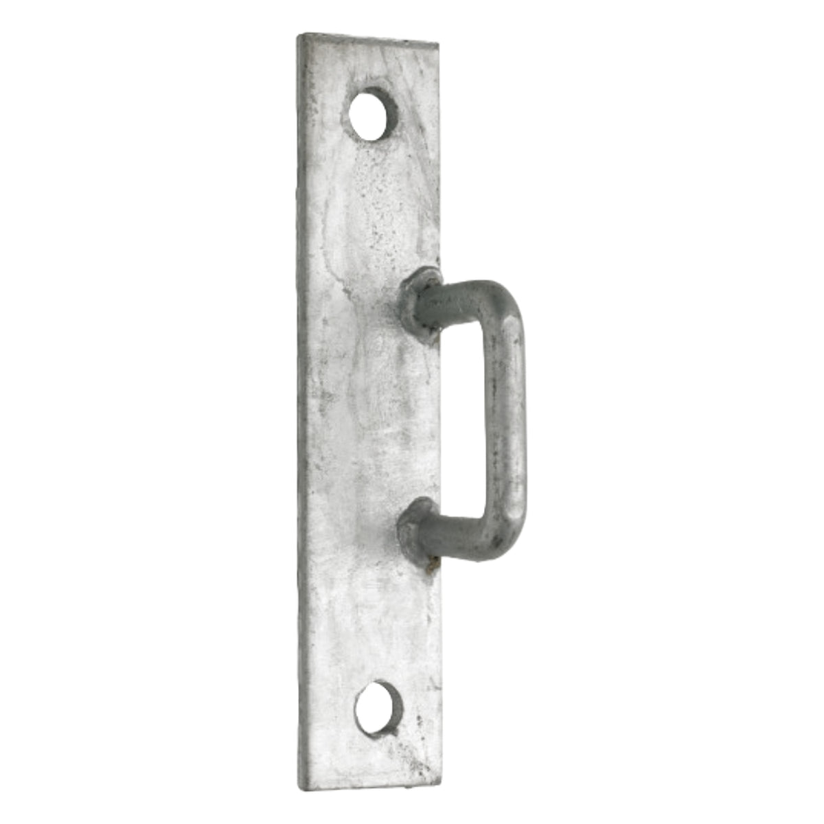 Marketplace JPG companion for Gate Staple on Elongated Plate Heavy Duty Lock Wooden Galvanised - 200mm X 40mm