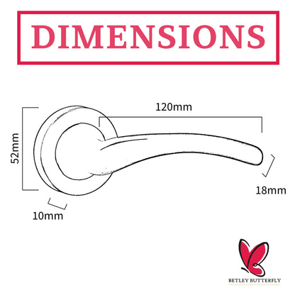 Marketplace JPG companion for Zena Door Handle Bathroom Set Modern Design Matt Black Lever on Rose Internal Thumb Turn