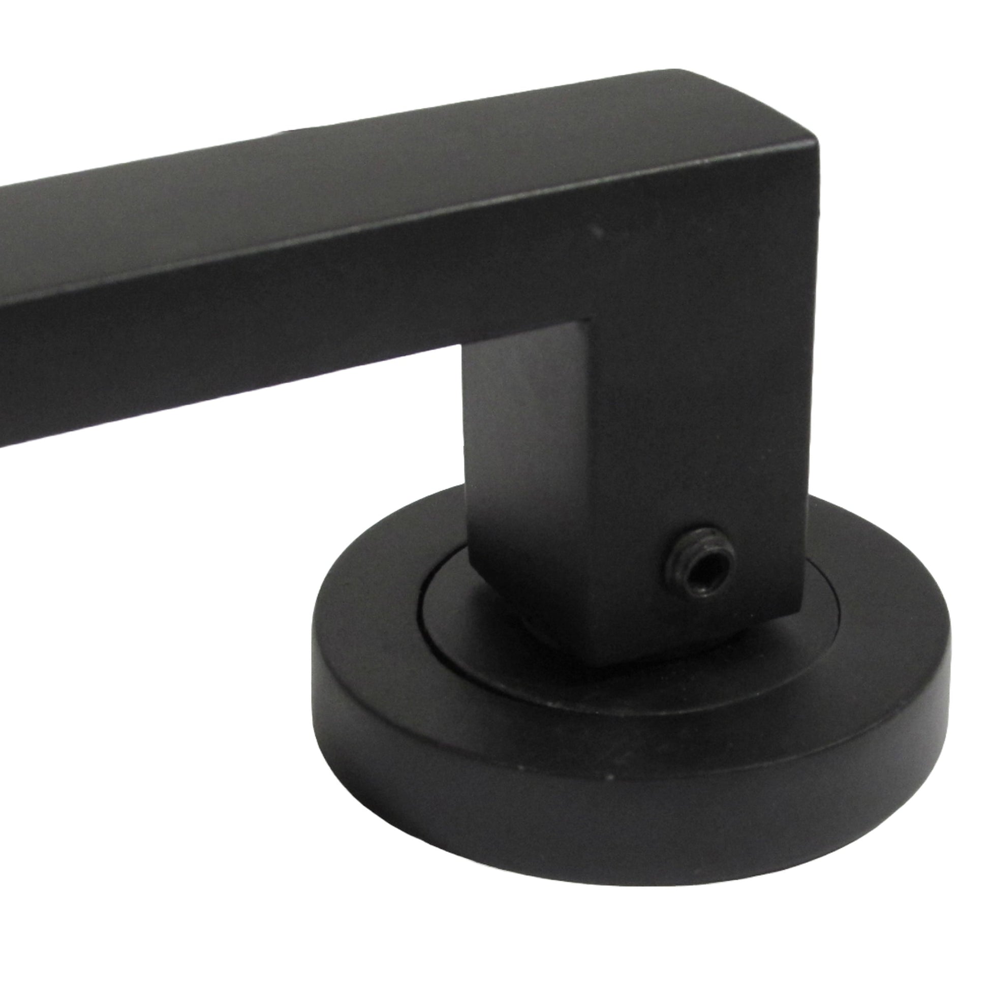 Marketplace JPG companion for Cafri Door Handle Modern Matt Black Rectangular Lever on Rose Internal Latch Handles