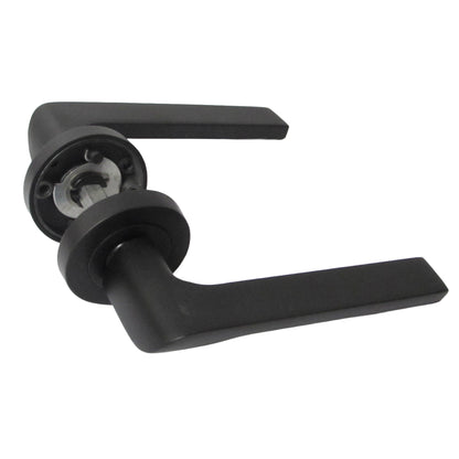 Marketplace JPG companion for UNO-2 Door Handle Modern Matt Black Lever on Rose Internal Latch Internal Door Handles