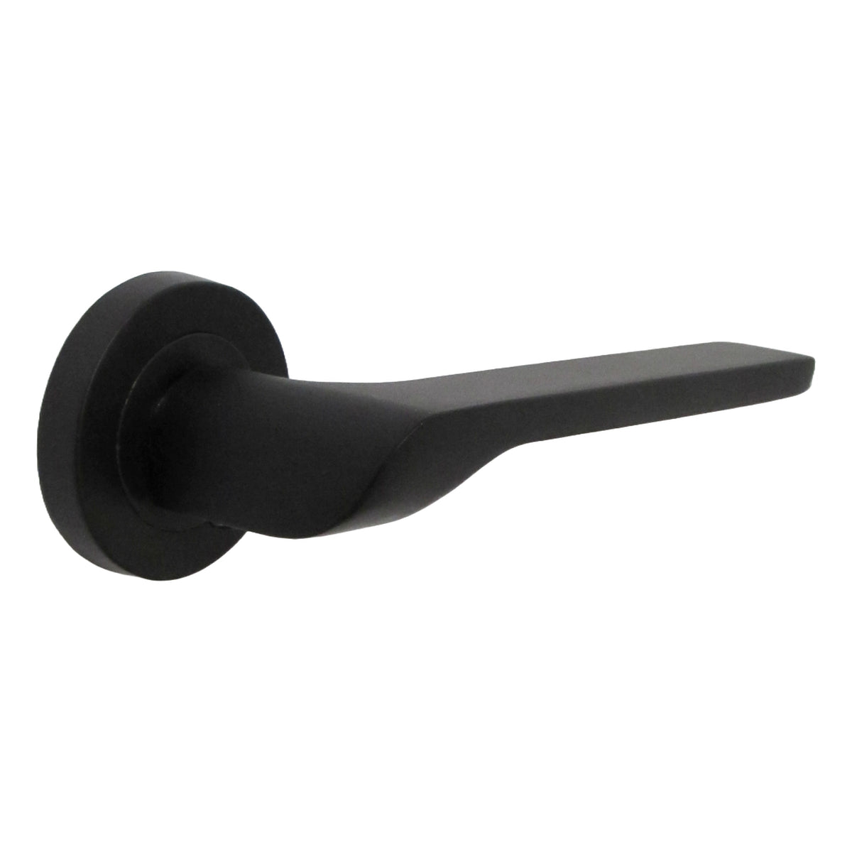 Marketplace JPG companion for UNO-2 Door Handle Modern Matt Black Lever on Rose Internal Latch Internal Door Handles