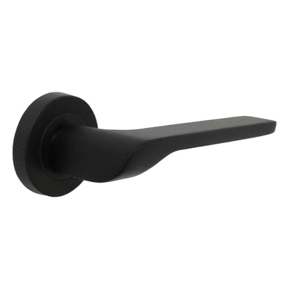 Marketplace JPG companion for UNO-2 Door Handle Modern Matt Black Lever on Rose Internal Latch Internal Door Handles