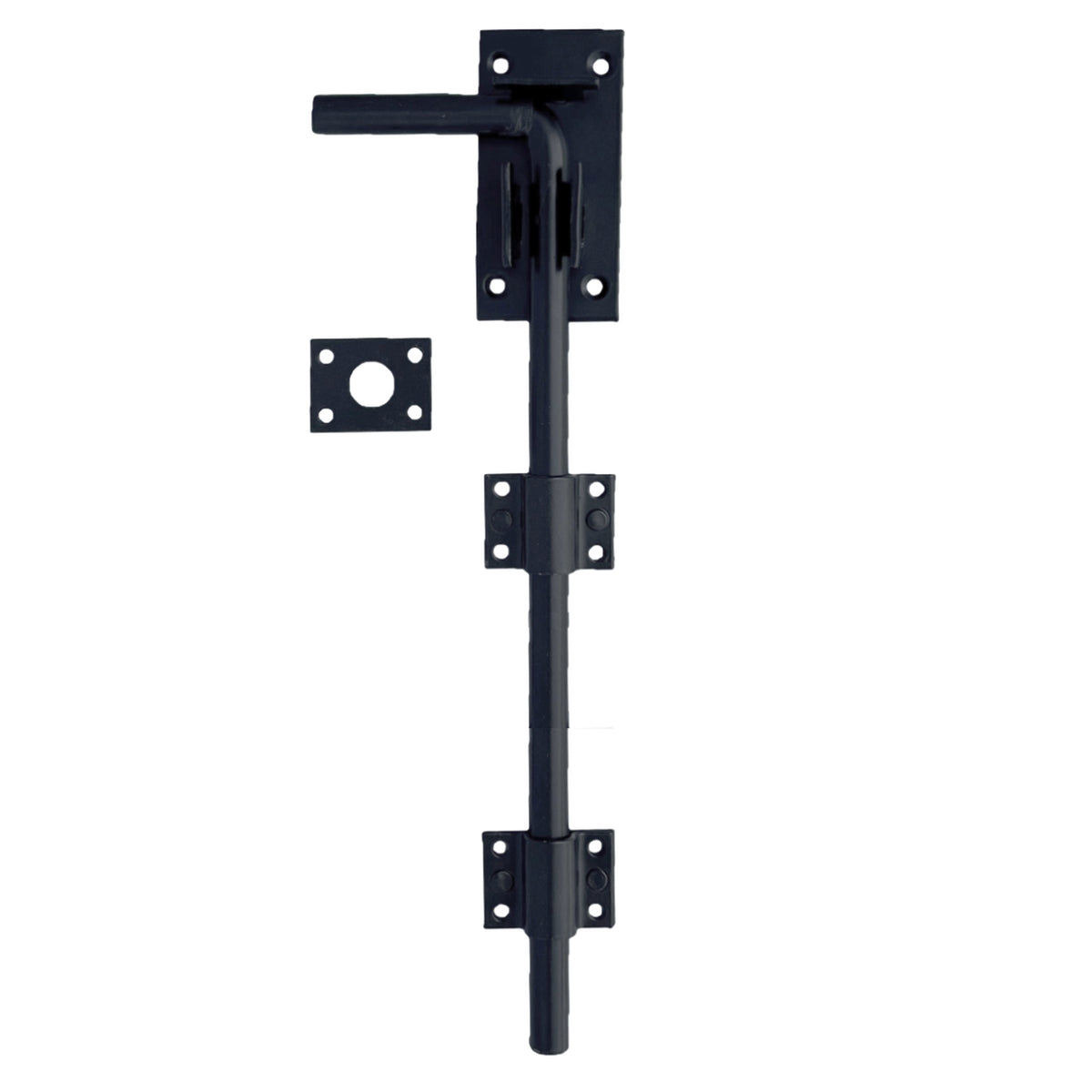 Marketplace JPG companion for Drop Bolt 12" 18" 24" Gate Garage Heavy Duty Lock Galvanised or Black