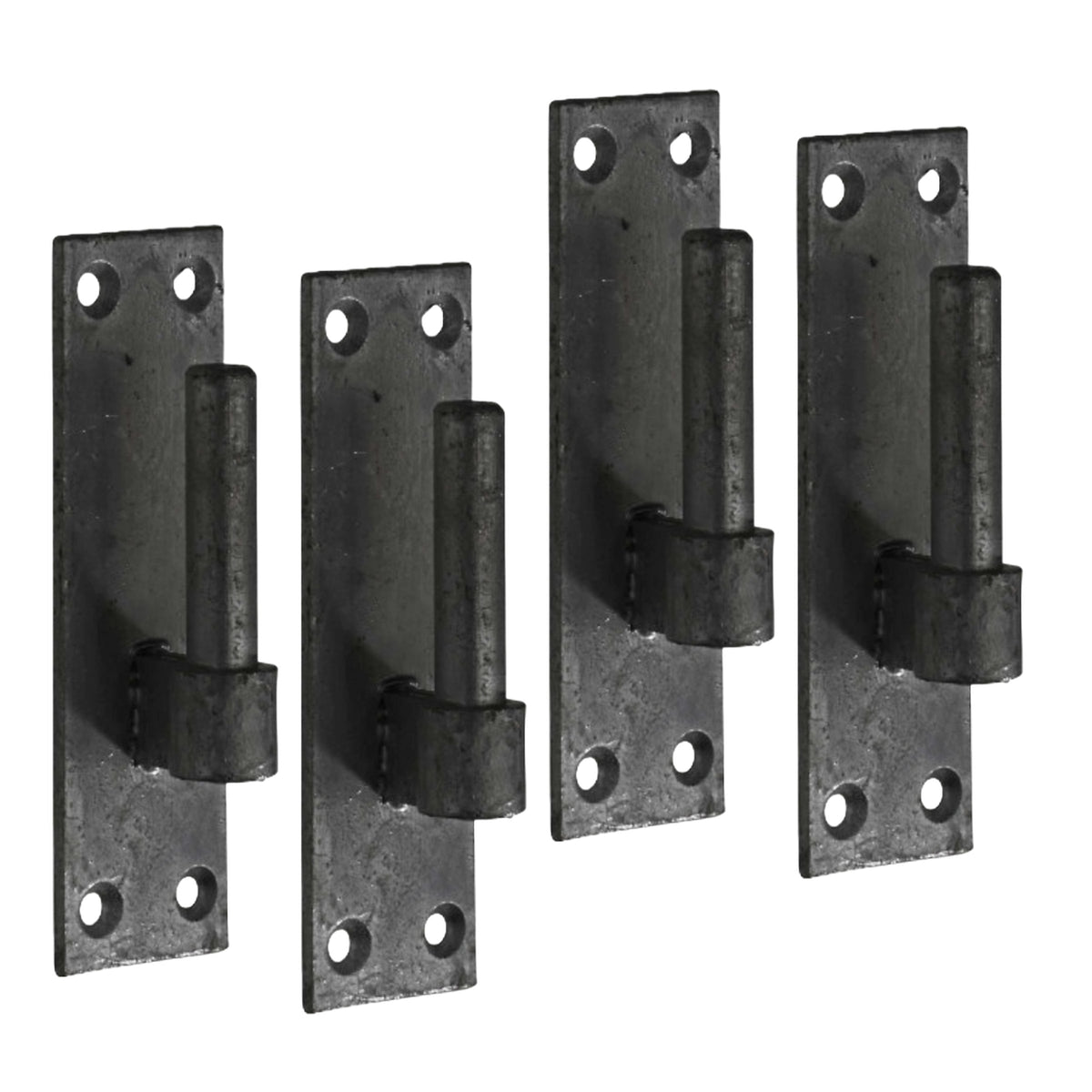 Marketplace JPG companion for Heavy Duty Gate Hooks 2 Pairs for Band Gate Hinge Brackets 19mm Pin Black