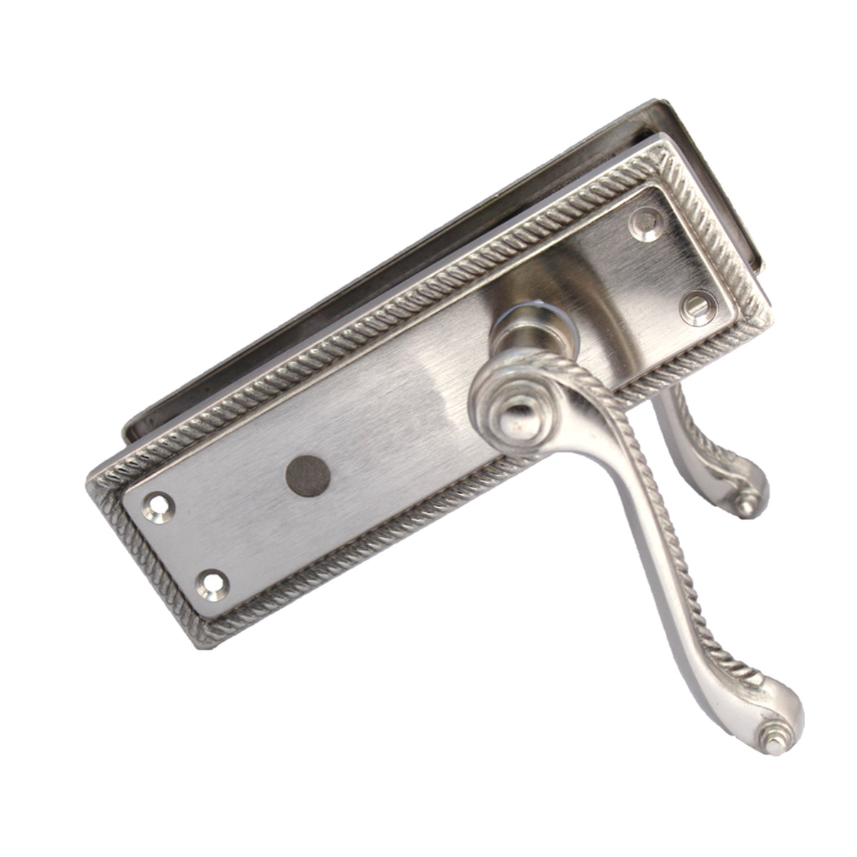 Marketplace JPG companion for Georgian Satin Bathroom Door Handles with Lock