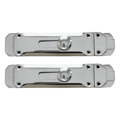 Marketplace JPG companion for Chrome Flat Door Bolt Slide Latch Lock 4" (100mm) 6" (150mm) - Pack of 1, 2 or 4