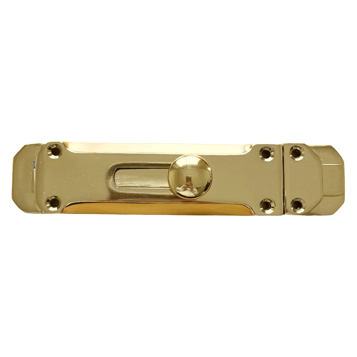 Marketplace JPG companion for Brass Flat Door Bolt Slide Latch Lock 4" (100mm) 6" (150mm) - Pack of 1, 2 or 4