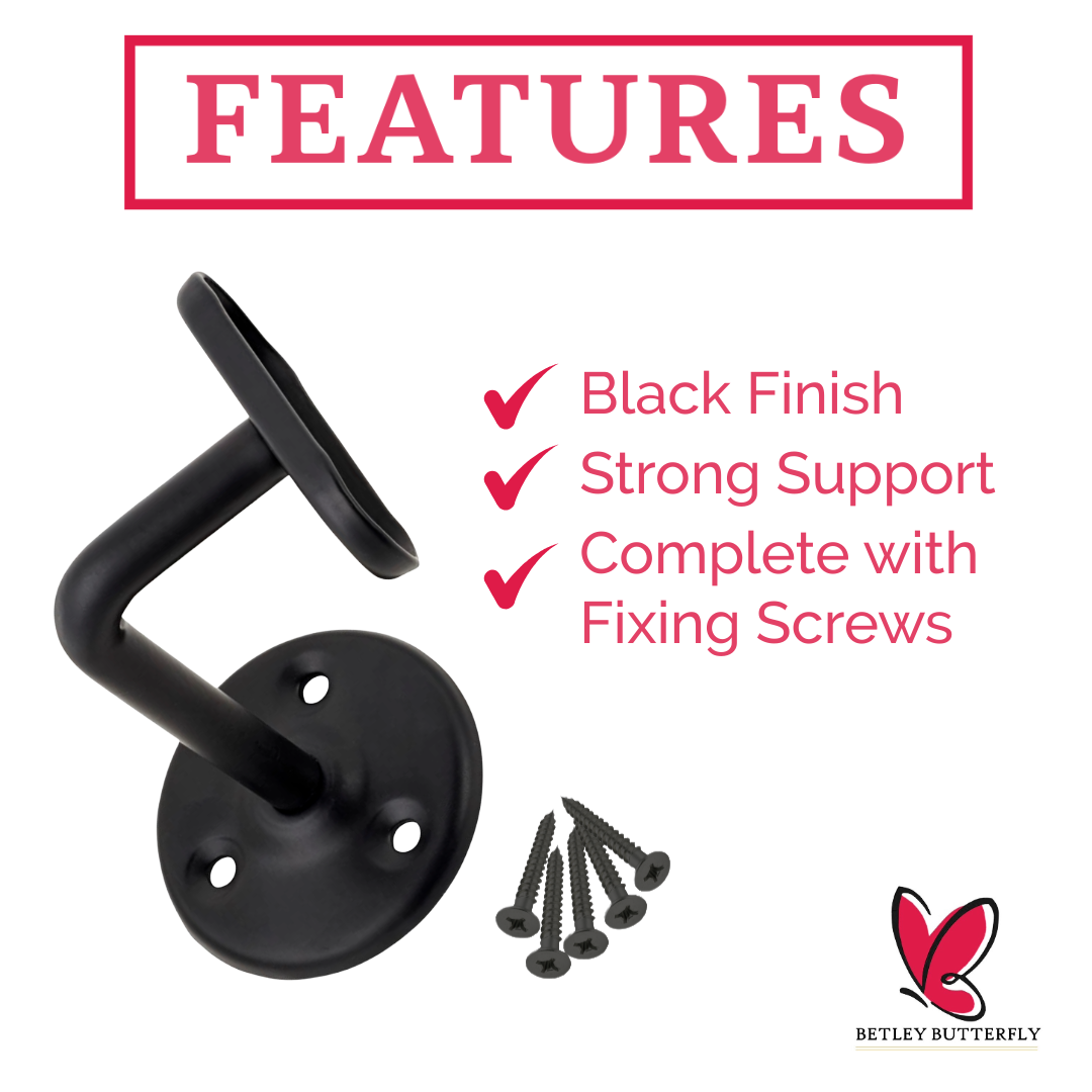 Support de rampe d'escalier en laiton 2-5