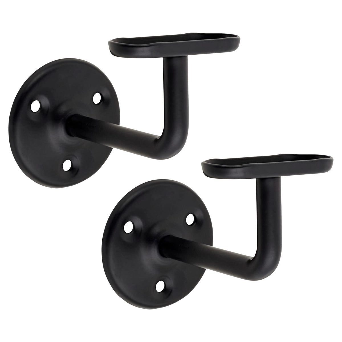 Marketplace JPG companion for Handrail Bannister Support Stair Rail Bracket Black 2-6 - 63mm
