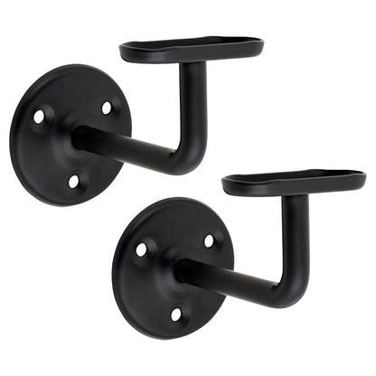 Marketplace JPG companion for Handrail Bannister Support Stair Rail Bracket Black 2-6 - 63mm