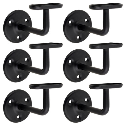 Marketplace JPG companion for Handrail Bannister Support Stair Rail Bracket Black 2-6 - 63mm