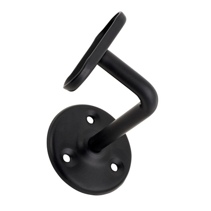 Handrail Bannister Support Stair Rail Bracket Black 2-6