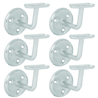 Handrail Bannister Support Stair Rail Bracket Zinc Plated 2-6 - 63mm