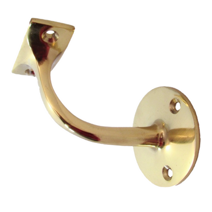 Handrail Bracket Bannister Stair Rail Support Brass 2-6