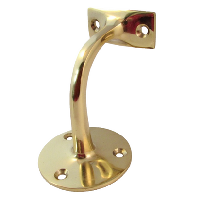 Handrail Bracket Bannister Stair Rail Support Brass 2-6