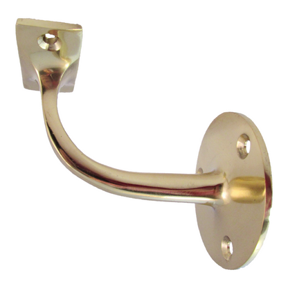 Handrail Bracket Bannister Stair Rail Support Brass 2-6