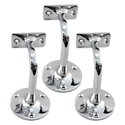 Marketplace JPG companion for Handrail Bracket Bannister Stair Rail Support Chrome 2-6 - 76mm