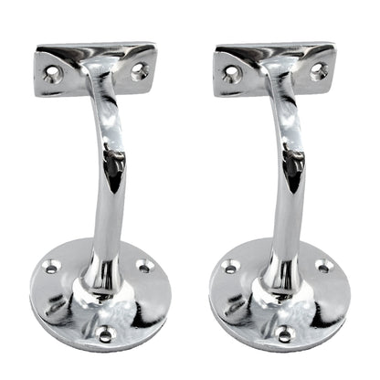 Marketplace JPG companion for Handrail Bracket Bannister Stair Rail Support Chrome 2-6 - 76mm