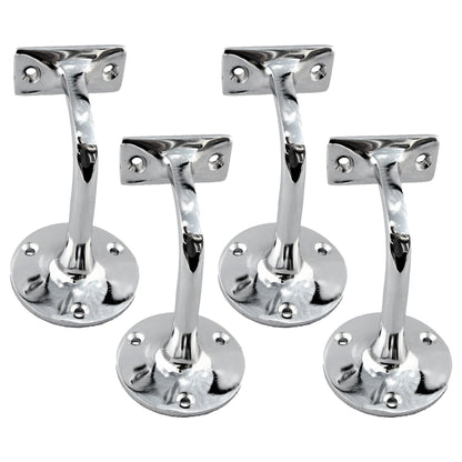 Marketplace JPG companion for Handrail Bracket Bannister Stair Rail Support Chrome 2-6 - 76mm