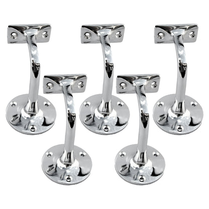 Marketplace JPG companion for Handrail Bracket Bannister Stair Rail Support Chrome 2-6 - 76mm