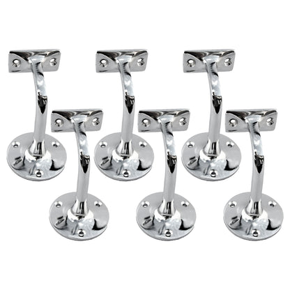 Marketplace JPG companion for Handrail Bracket Bannister Stair Rail Support Chrome 2-6 - 76mm
