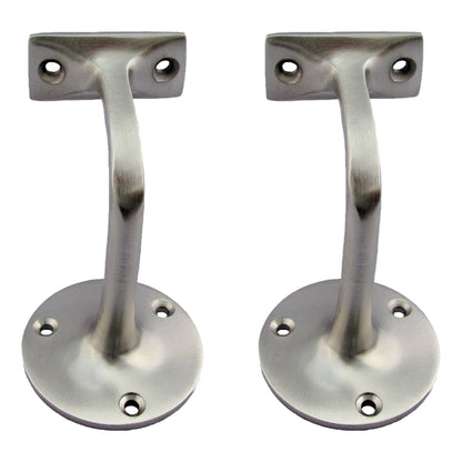 Marketplace JPG companion for Handrail Bracket Bannister Stair Rail Support Satin 2-6 - 76mm