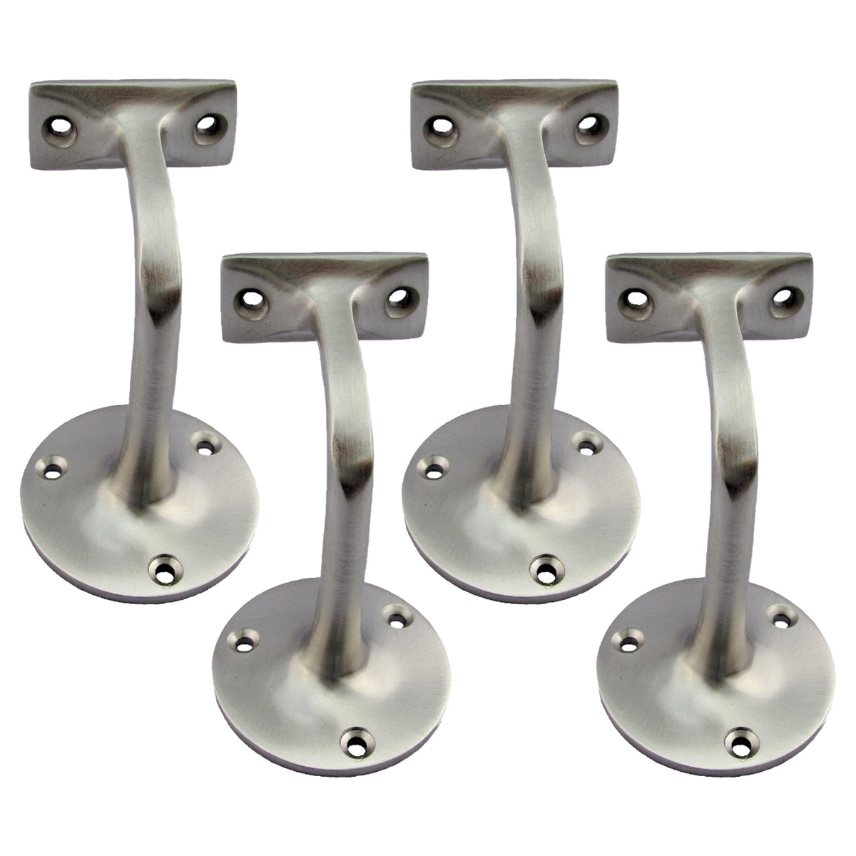 Marketplace JPG companion for Handrail Bracket Bannister Stair Rail Support Satin 2-6 - 76mm