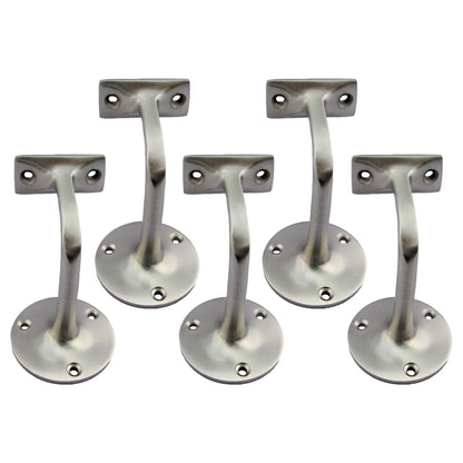 Marketplace JPG companion for Handrail Bracket Bannister Stair Rail Support Satin 2-6 - 76mm