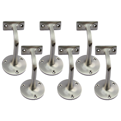 Marketplace JPG companion for Handrail Bracket Bannister Stair Rail Support Satin 2-6 - 76mm