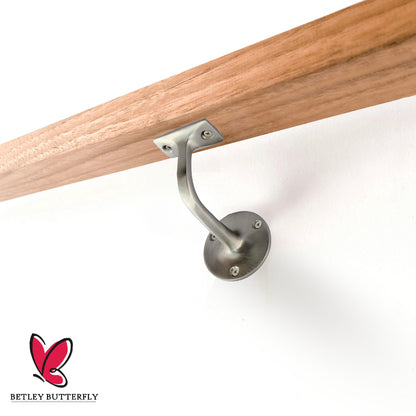 Marketplace JPG companion for Handrail Bracket Bannister Stair Rail Support Satin 2-6 - 76mm