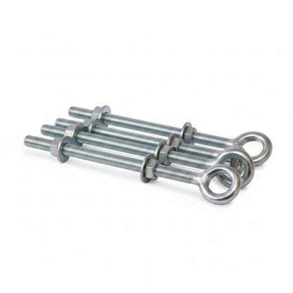 Marketplace JPG companion for Zinc-plated welded eye bolts with 2 nuts and 2 washers