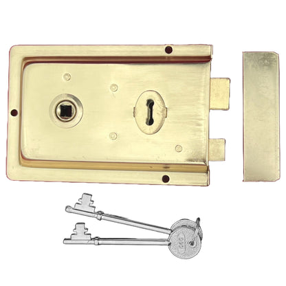 Marketplace JPG companion for Brass Fluted Iron Rim Lock Victorian - 6" x 4"