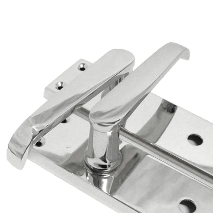 Marketplace JPG companion for Bathroom Door Handle Set - Chrome Straight Lever Victorian Handles - 3"