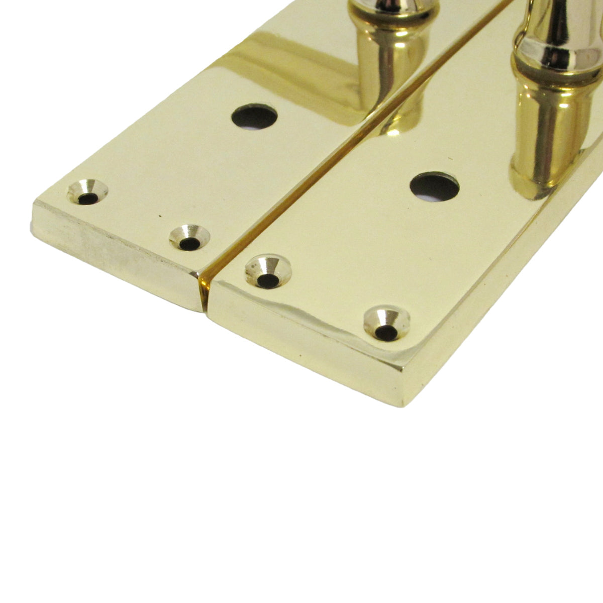 Marketplace JPG companion for Bathroom Door Handle Set - Brass Straight Lever Victorian Handles - 3"