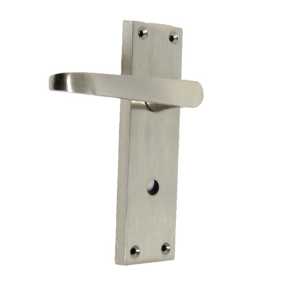 Marketplace JPG companion for Bathroom Door Handles Satin Victorian Straight Lever + Lock