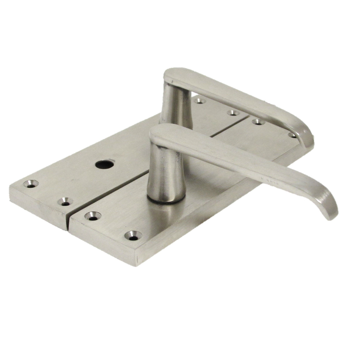Marketplace JPG companion for Bathroom Door Handles Satin Victorian Straight Lever + Lock